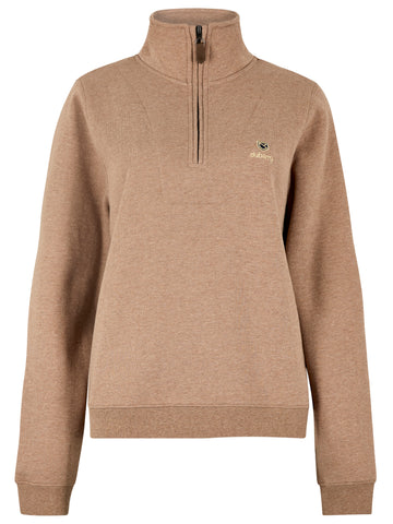 Dubarry Castlemartyr Women's Quarter Zip Sweatshirt - Elk